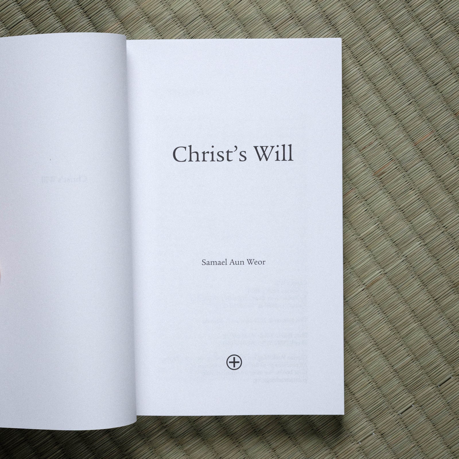 Christ's Will