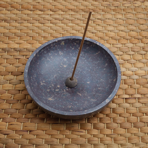 Round Natural Stone Bowl