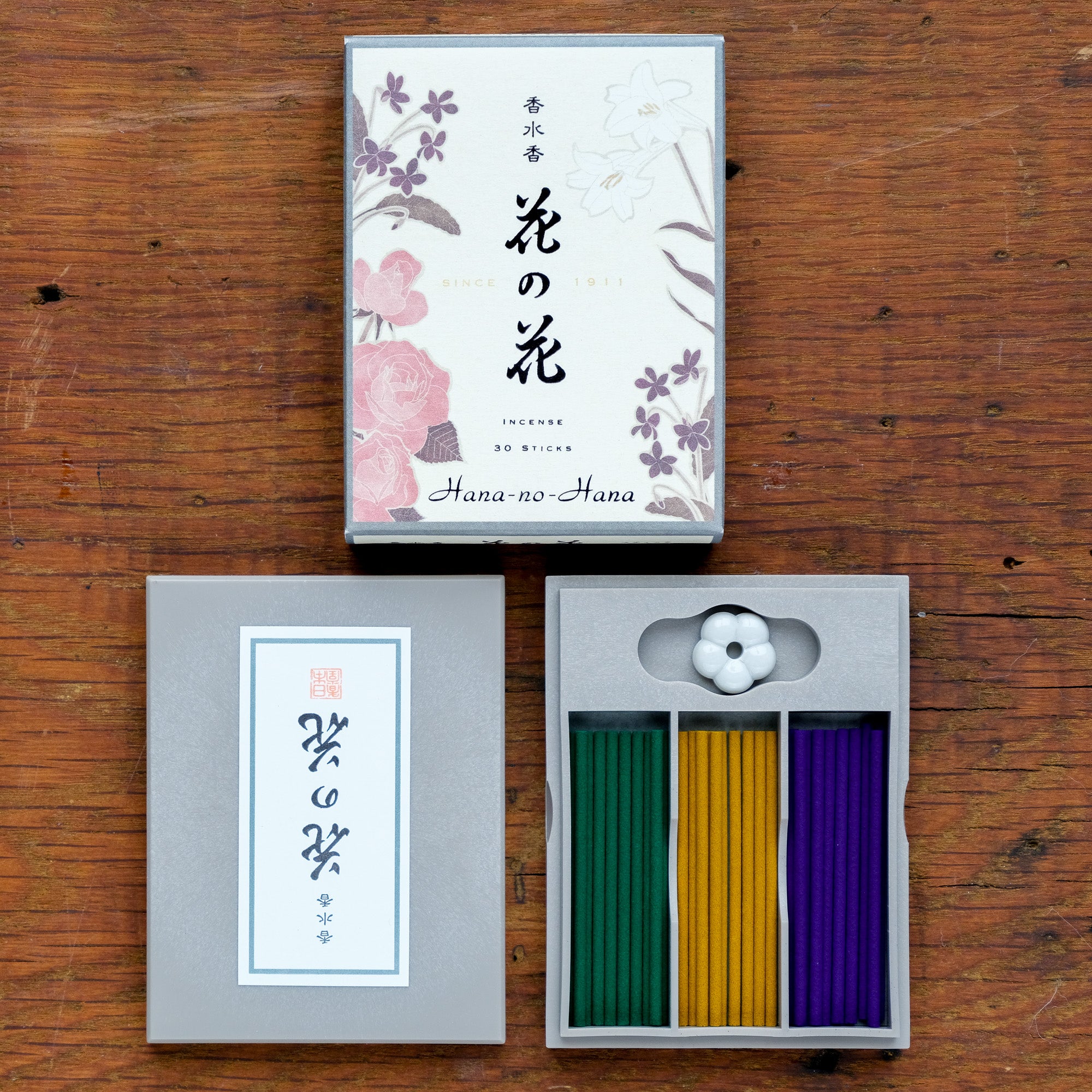 Hana-no-hana Floral Japanese Incense Boxed Set