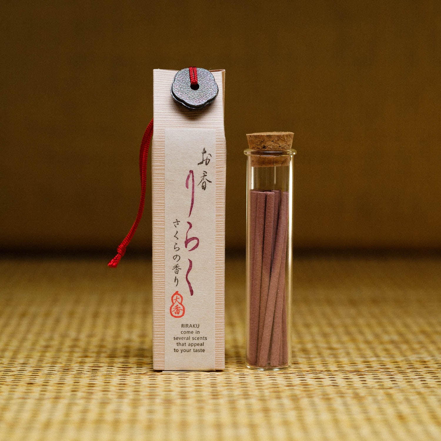 Riraku Cherry Blossom Incense from Japan