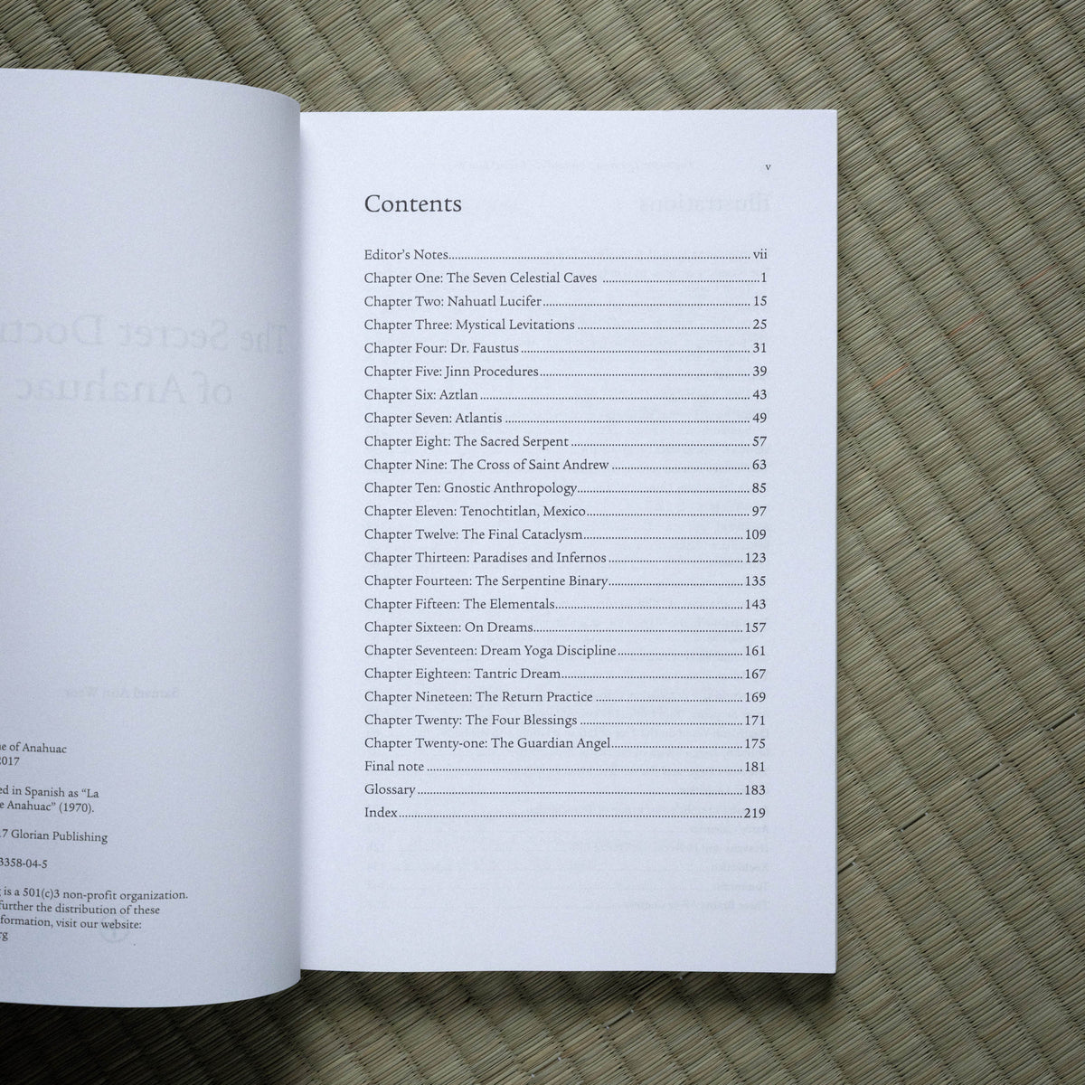 Secret Doctrine of Anahuac