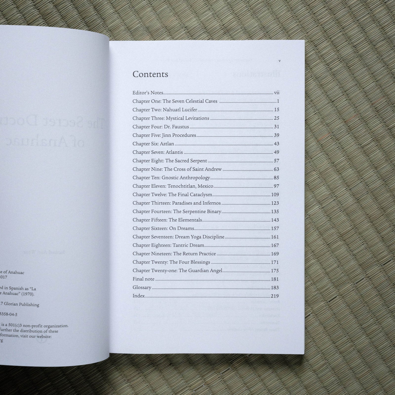 Secret Doctrine of Anahuac