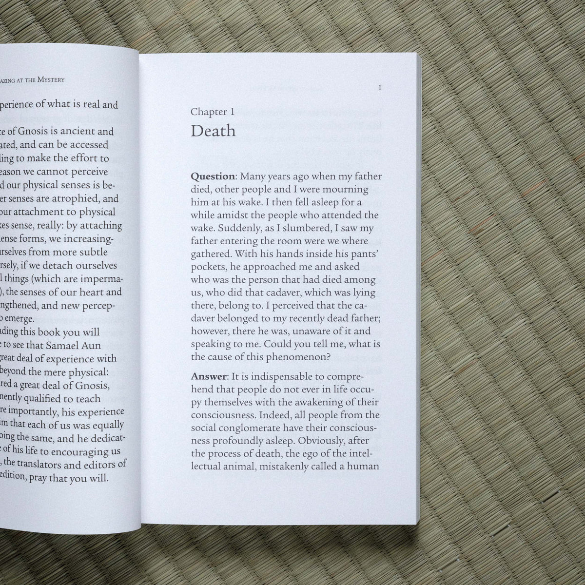 Gazing at the Mystery