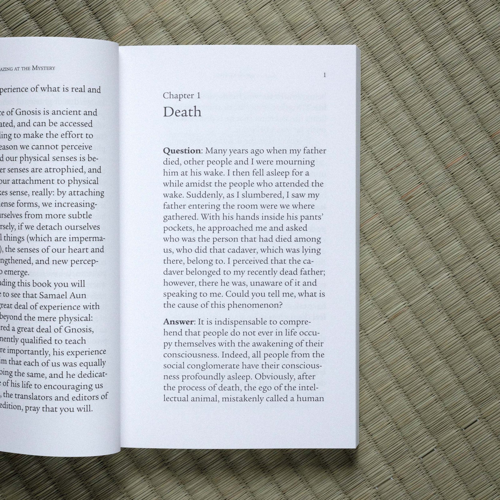 Gazing at the Mystery