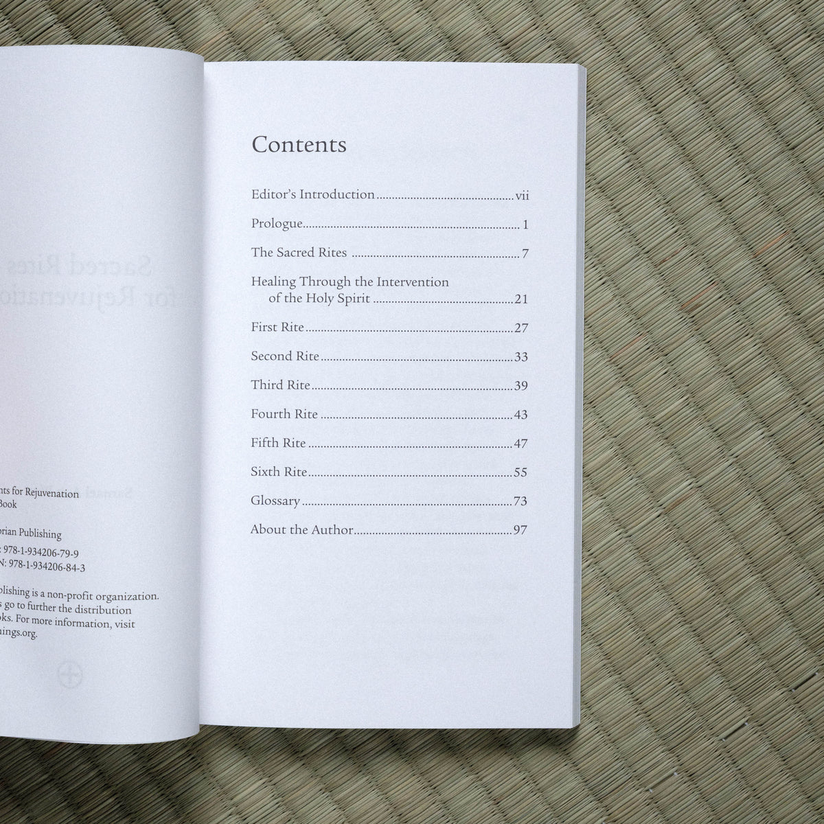 Sacred Rites for Rejuvenation