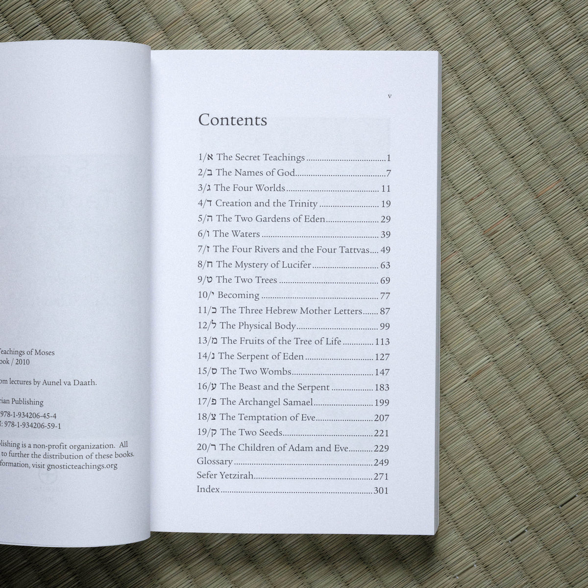 Secret Teachings of Moses