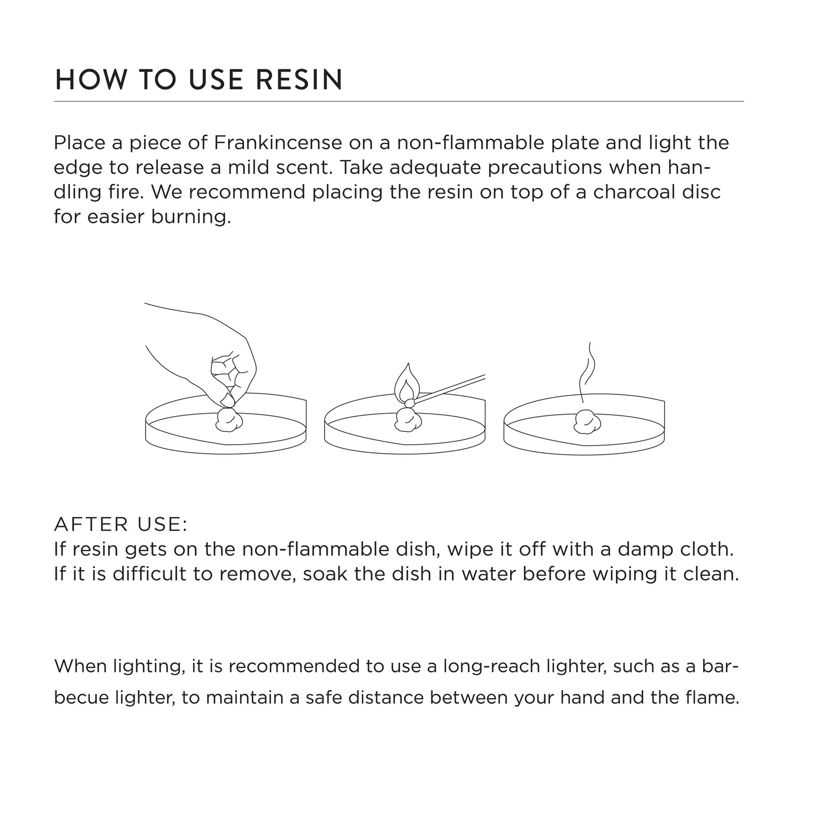 Chie Frankincense Resin Incense