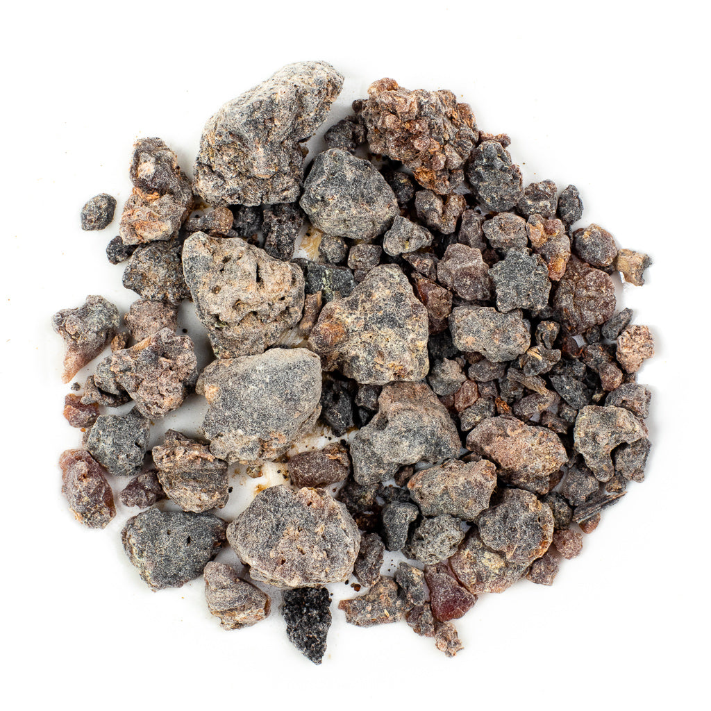 Frankincense Resin Incense: First Grade Black (Boswellia neglecta from Ethiopia)