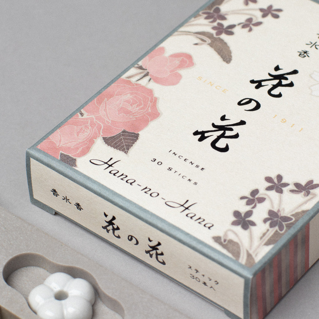 Hana-no-hana Floral Japanese Incense Plastic Box Set