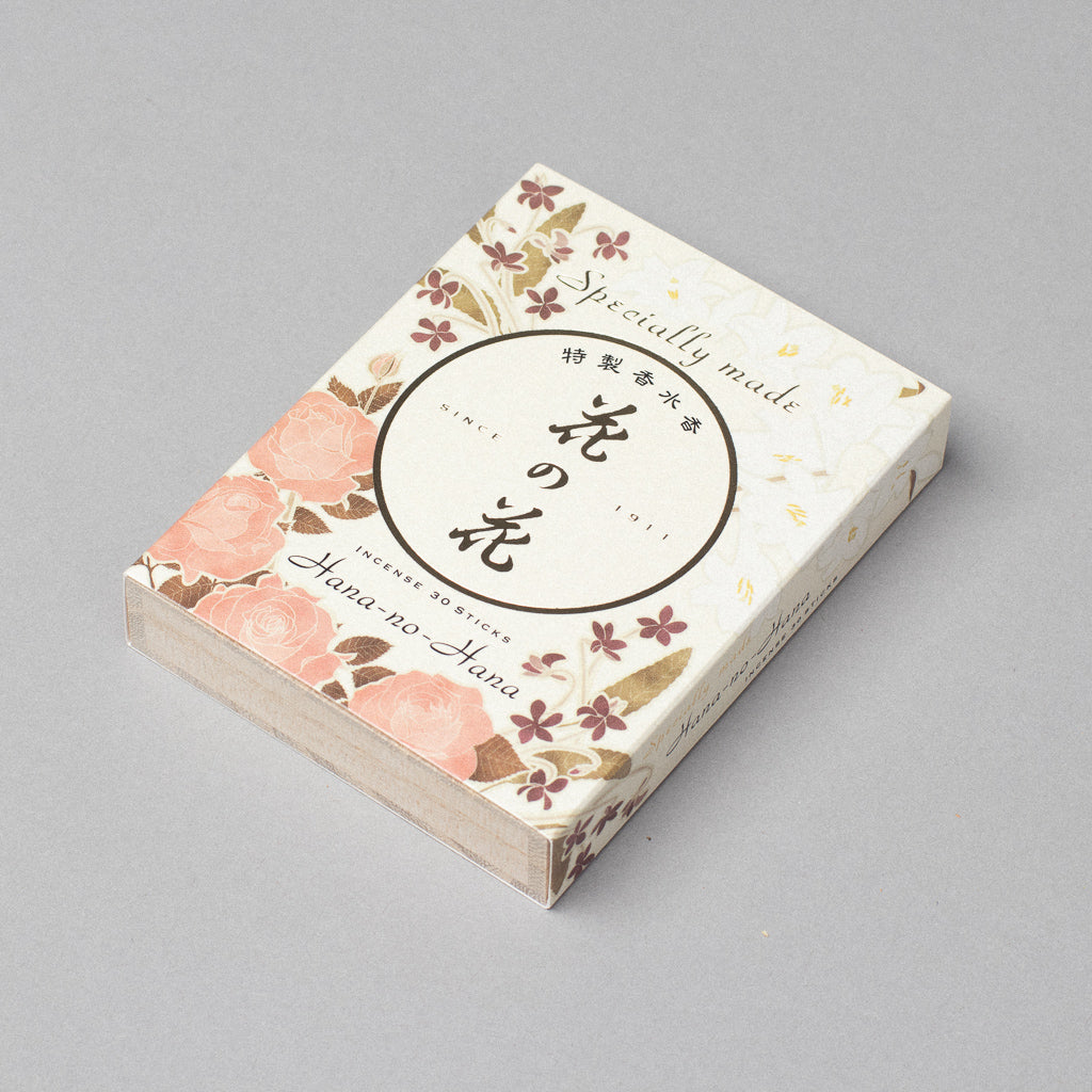 Hana-no-hana Floral Japanese Incense Premium Wooden Box Set